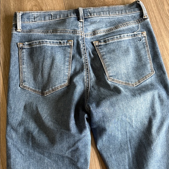 Jessica Simpson Blue Straight Leg Jeans - Picture 7 of 9